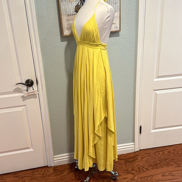 Forever 21 Size Small Yellow Boho Maxi • NEW! - Picture 9 of 15